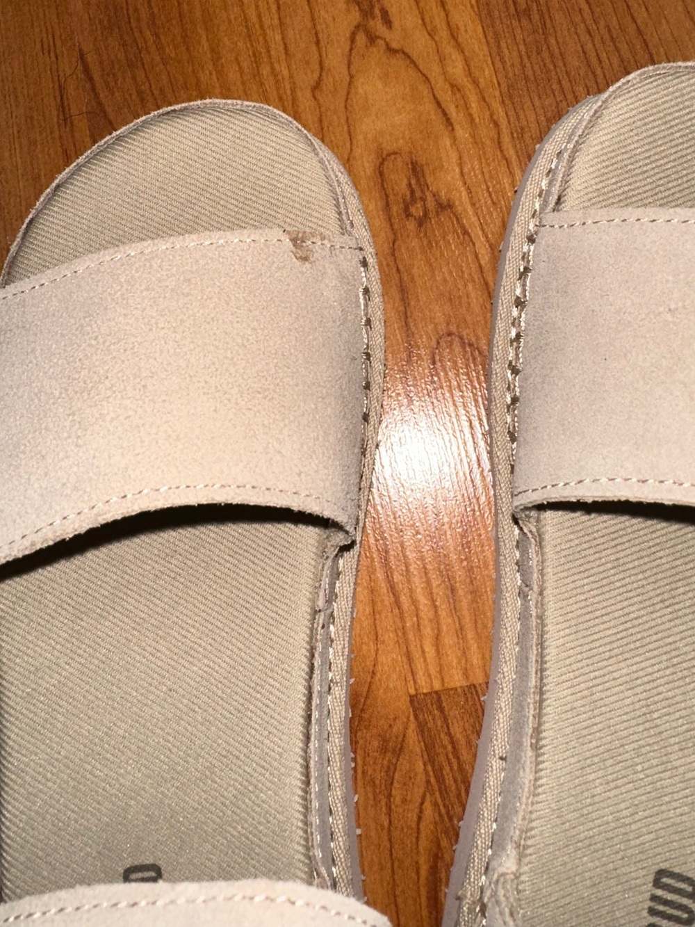 Project Cloud 100% Genuine Leather Platform Sandals - Picture 4 of 7